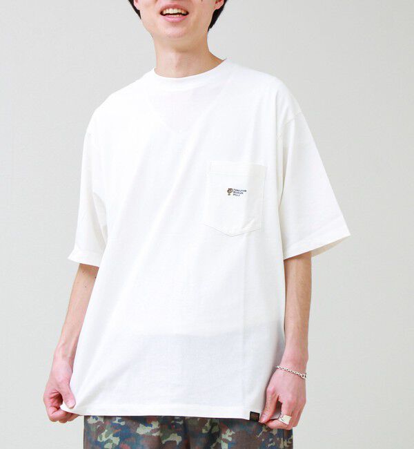 GLOSTER「【PENDLETON/ペンドルトン】Logo EMB Pocket Tee」|Tシャツ・カットソー|