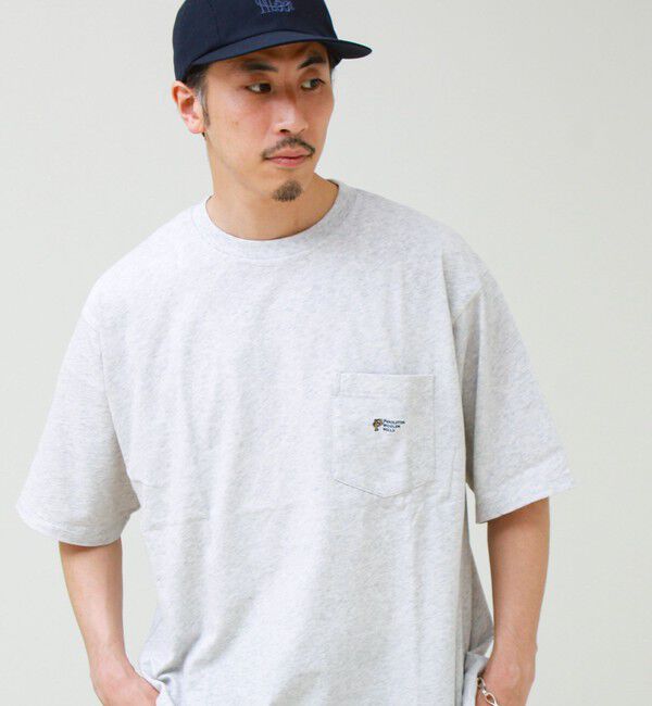 GLOSTER「【PENDLETON/ペンドルトン】Logo EMB Pocket Tee」|Tシャツ・カットソー|