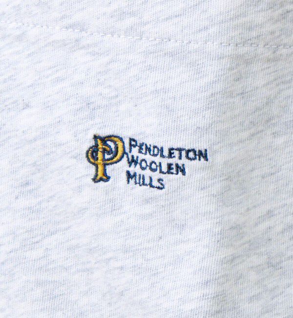 GLOSTER「【PENDLETON/ペンドルトン】Logo EMB Pocket Tee」|Tシャツ・カットソー|