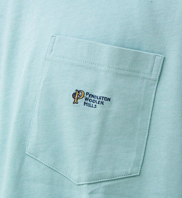 GLOSTER「【PENDLETON/ペンドルトン】Logo EMB Pocket Tee」|Tシャツ・カットソー|