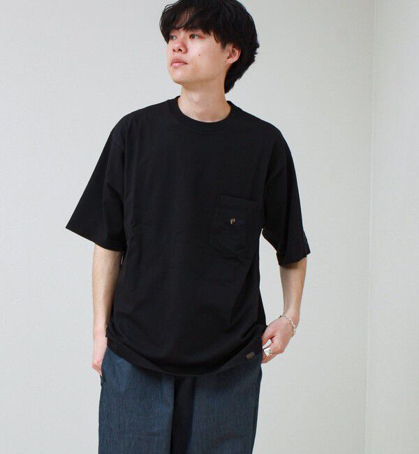 GLOSTER「【PENDLETON/ペンドルトン】Logo EMB Pocket Tee」|Tシャツ・カットソー|