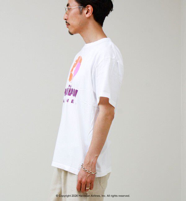 GLOSTER「【GOOD ROCK SPEED】HAWAIIAN AIRLINE ロゴTシャツ」|Tシャツ・カットソー|