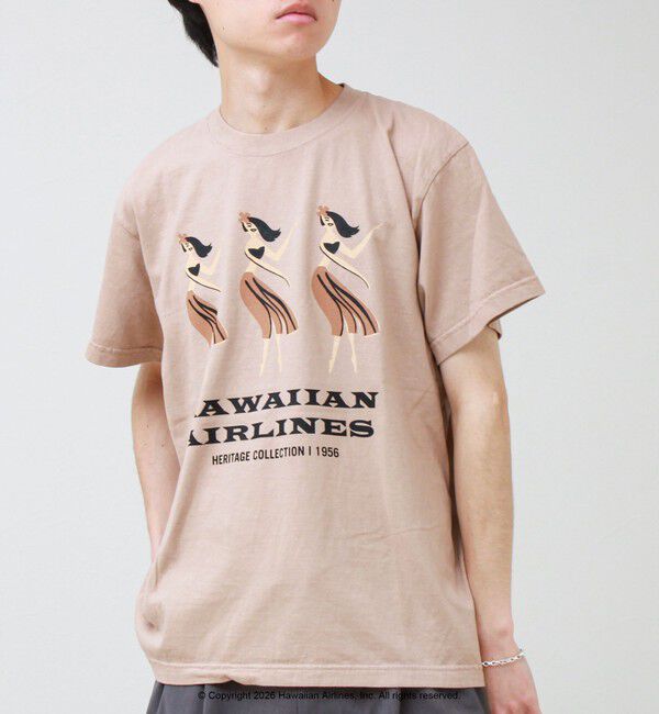 GLOSTER「【GOOD ROCK SPEED】HAWAIIAN AIRLINE ロゴTシャツ」|Tシャツ・カットソー|