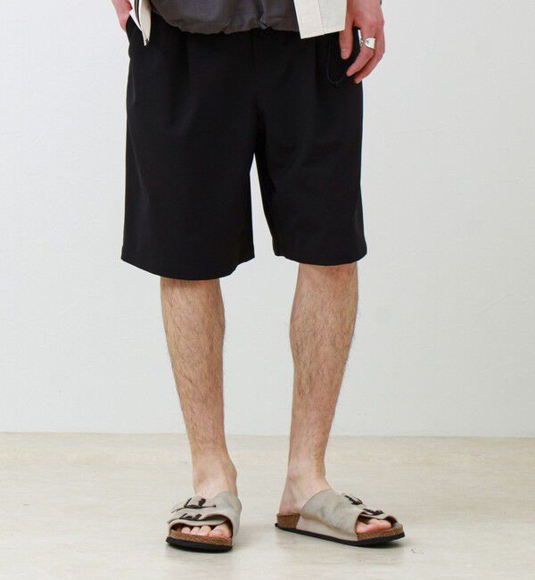 GLOSTER「【COOLMAX/セットアップ着用可能】ポリトロショーツ」|その他|ブラック