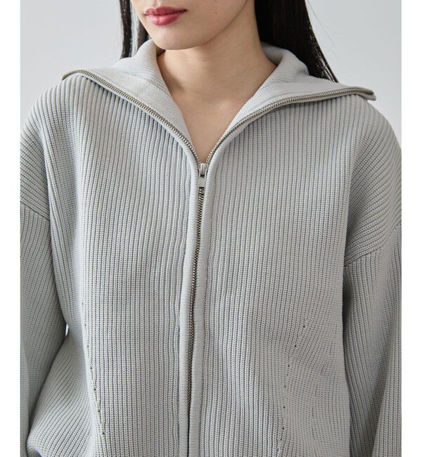 VIS「Wジップハイネックニットカーディガン」|カーディガン|