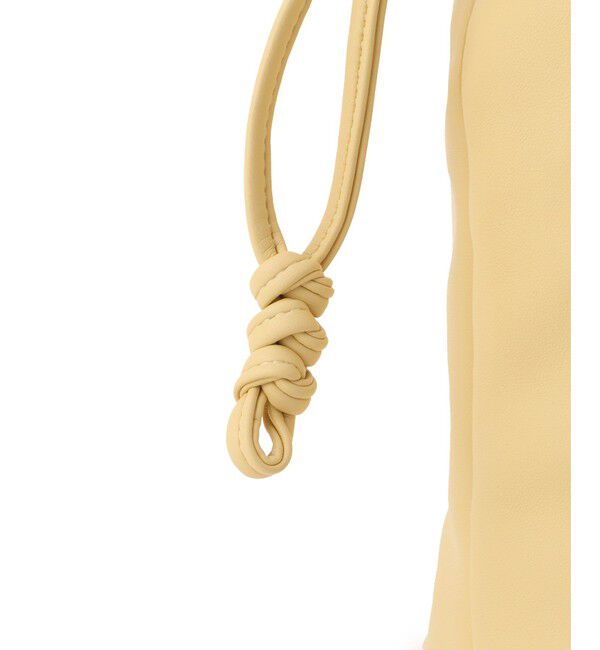 VIS「チェーンハンドル2WAY巾着バッグ」|ハンドバッグ|