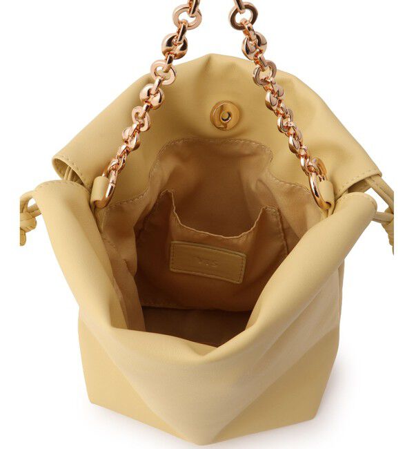 VIS「チェーンハンドル2WAY巾着バッグ」|ハンドバッグ|