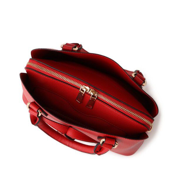 VIS「フロントタイ ブガッティ型ボストンバッグ/2WAY」|ボストンバッグ|