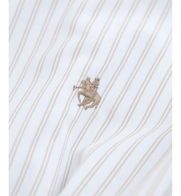 VIS「【POLOBCS】VIS別注ウエストタックフレアシャツ」|シャツ・ブラウス|