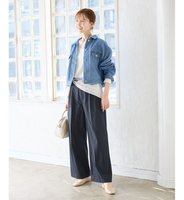 Rope&rsquo;Picnic「【3サイズ展開】チノライクタックパンツ」|チノ|