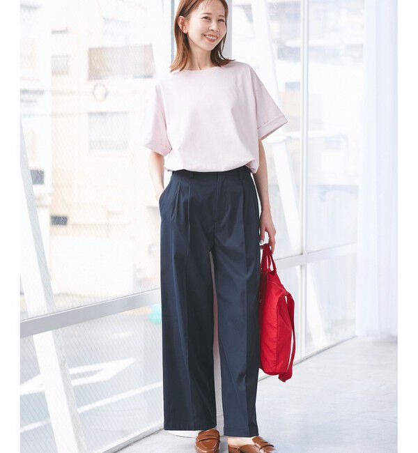 Rope&rsquo;Picnic「【3サイズ展開】チノライクタックパンツ」|チノ|