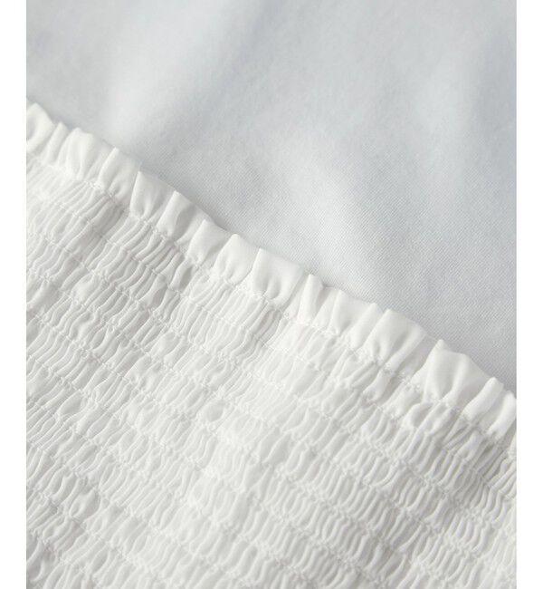 Rope&rsquo;Picnic「シャーリングドッキングハーフスリーブカットソー」|Tシャツ・カットソー|