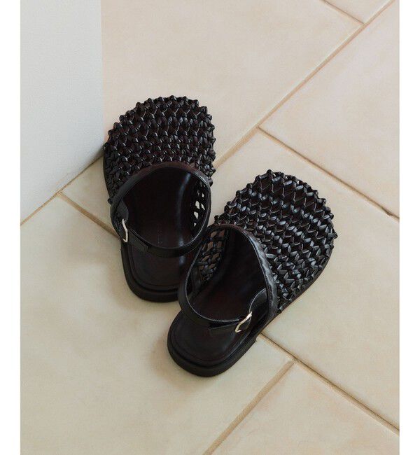 ADAM ET ROPE'「メッシュフラットサンダル」|サンダル|