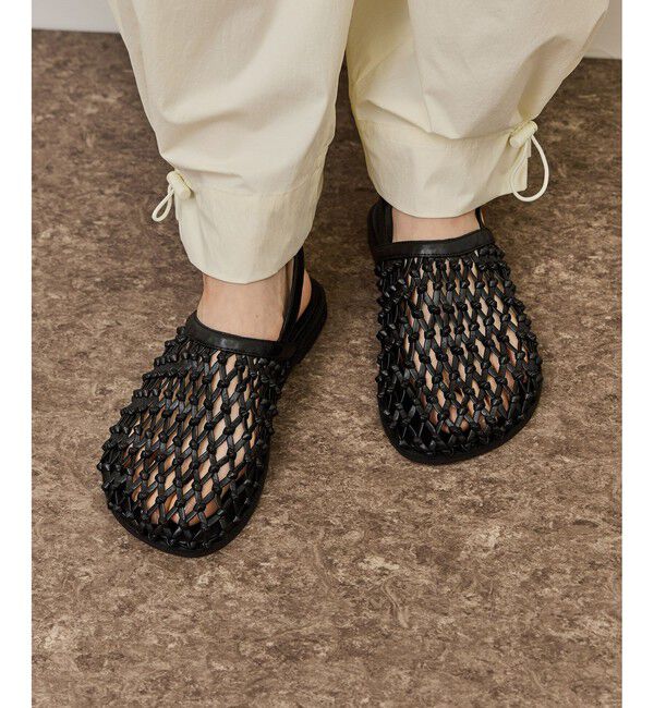 ADAM ET ROPE'「メッシュフラットサンダル」|サンダル|