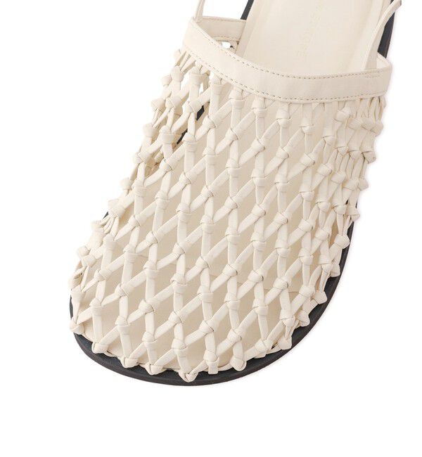 ADAM ET ROPE'「メッシュフラットサンダル」|サンダル|