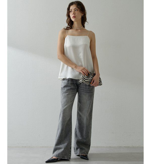  「サテンキャミソール」|シャツ・ブラウス|