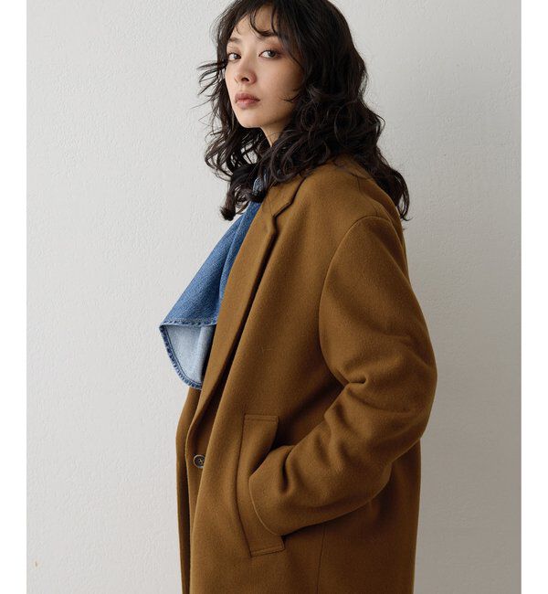  「ウールパイルロングチェスターコート」|その他|