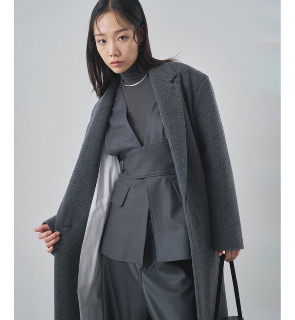  「ウールパイルロングチェスターコート」|その他|