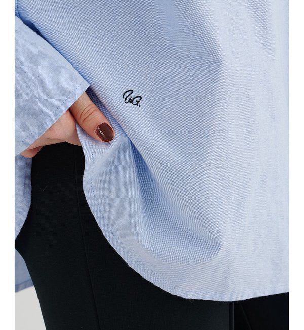  「刺繍オックスフォードシャツ」|シャツ・ブラウス|