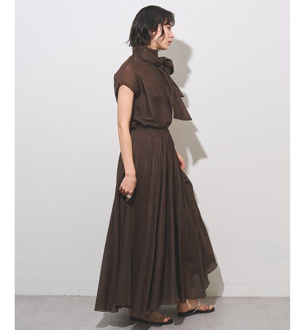  「【WEB＆一部店舗限定カラーあり】コットンシルクボウブラウス」|シャツ・ブラウス|