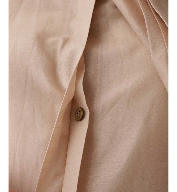  「【WEB＆一部店舗限定カラーあり】コットンシルクボウブラウス」|シャツ・ブラウス|