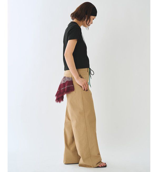  「＜WEB限定＞【Nuition】ドロストチノパンツ」|チノ|