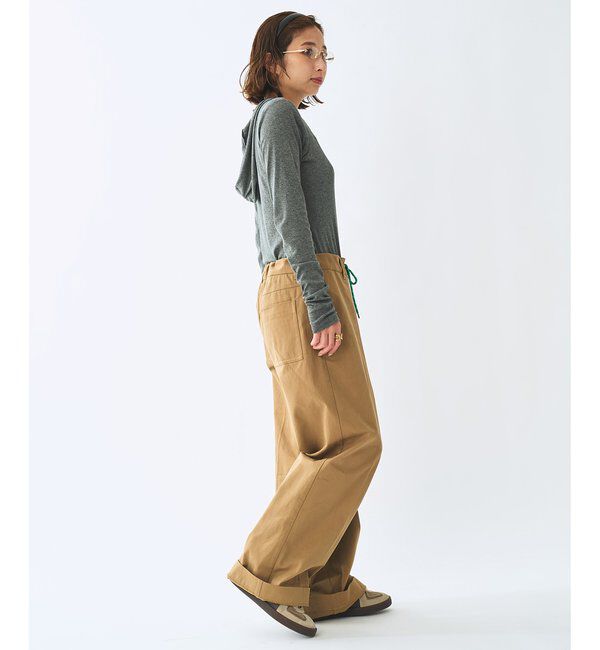  「＜WEB限定＞【Nuition】ドロストチノパンツ」|チノ|