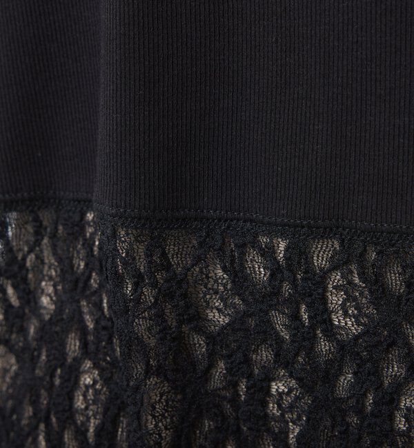  「 裾シアーロンT」|Tシャツ・カットソー|