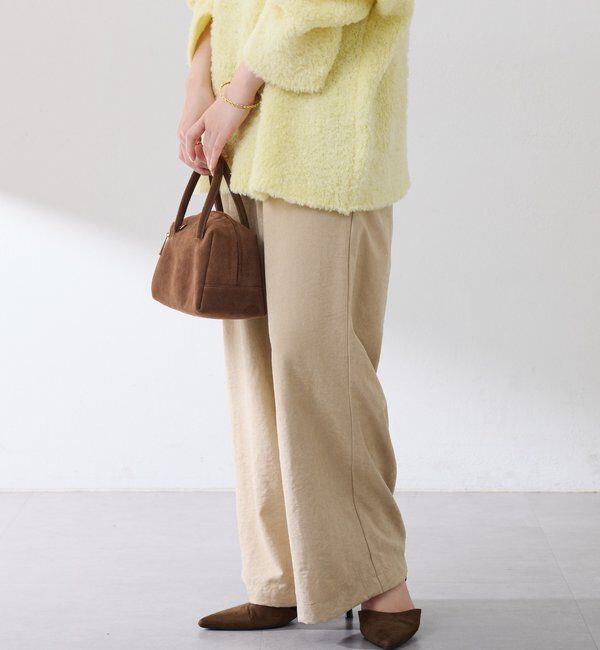  「【ウエスト調整可】ピーチイージーパンツ」|チノ|