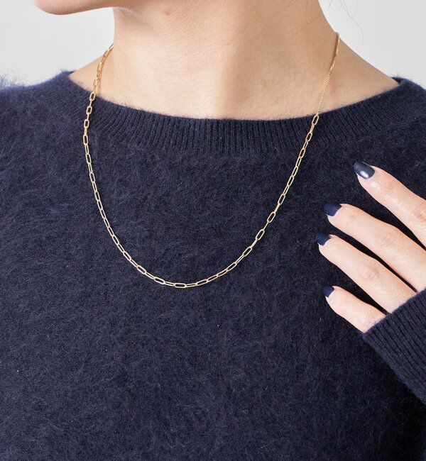  「【PAPILLONNER/パピヨネ】チェーンコンビY字ネックレス」|リング|