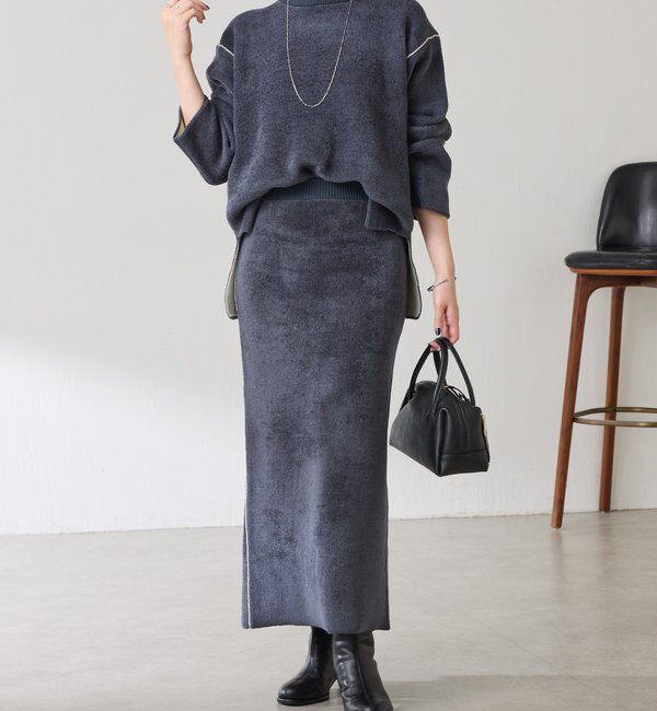  「モールダブルフェイスニットアップ」|ワンピース|