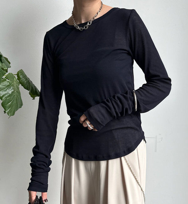  「【新色追加】コットンシアーTEE」|Tシャツ・カットソー|