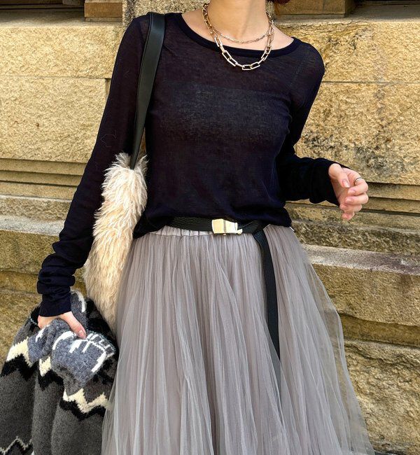  「【新色追加】コットンシアーTEE」|Tシャツ・カットソー|