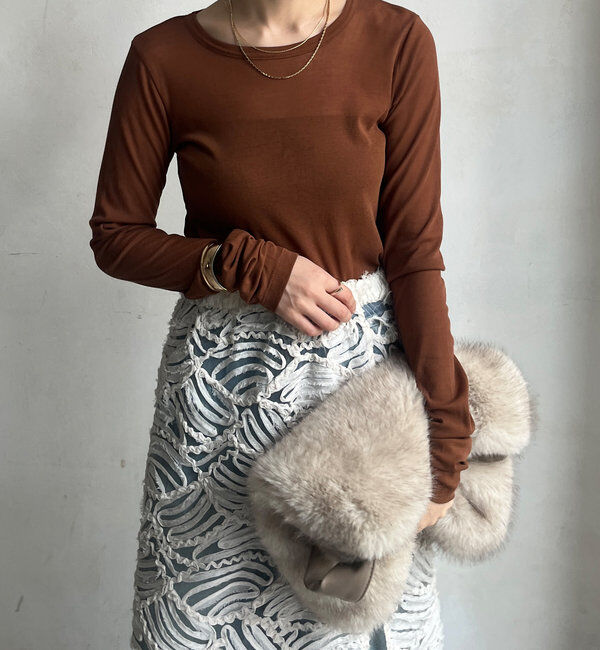  「【新色追加】コットンシアーTEE」|Tシャツ・カットソー|