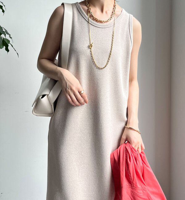  「【全骨格細見え】ブークレーダンボールタンクワンピース」|ワンピース|