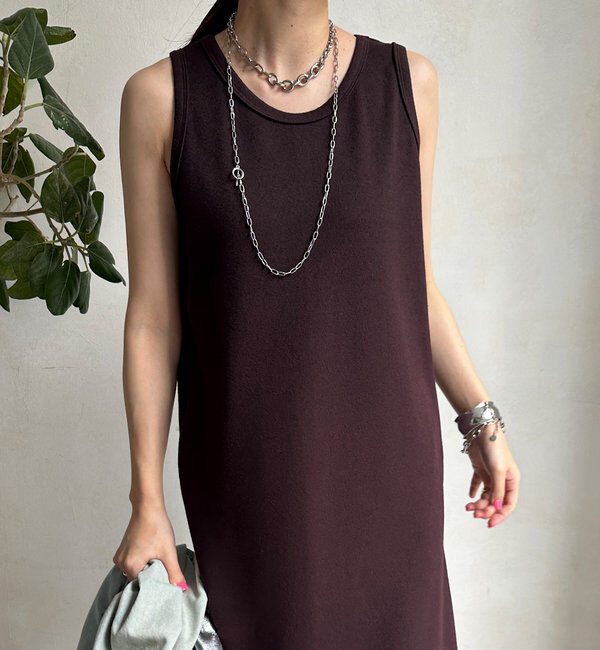  「【全骨格細見え】ブークレーダンボールタンクワンピース」|ワンピース|