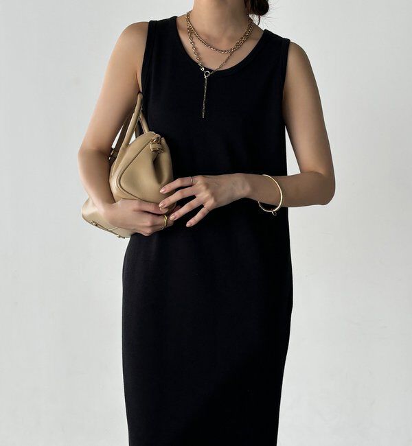  「【全骨格細見え】ブークレーダンボールタンクワンピース」|ワンピース|