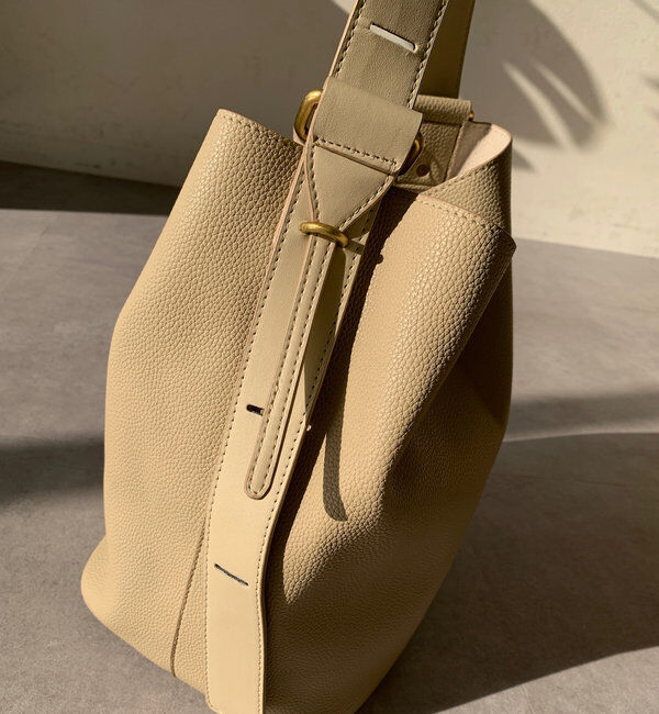  「【新色追加】シボフェイクレザーソフトホーボーバッグ」|トートバッグ|