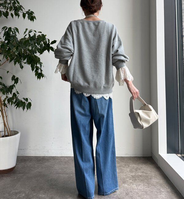  「レースフレアブラウス」|シャツ・ブラウス|