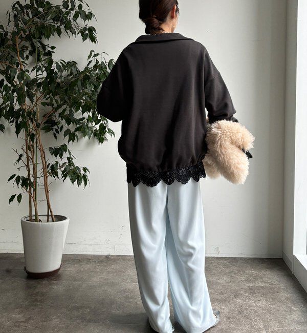  「レースフレアブラウス」|シャツ・ブラウス|