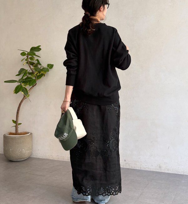  「【新色追加】【インフルエンサー OKOCHI企画】ハーフジップスウェット」|Tシャツ・カットソー|