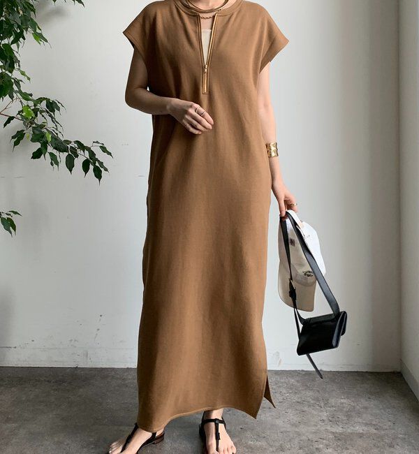  「【SAKURA&times;こっち企画】前後2WAYジップワンピース」|ワンピース|