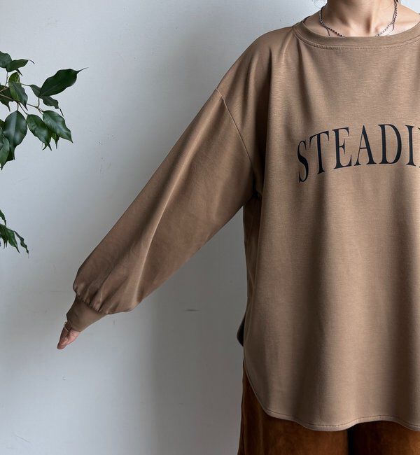  「前後ロゴポンチョプルオーバー」|Tシャツ・カットソー|