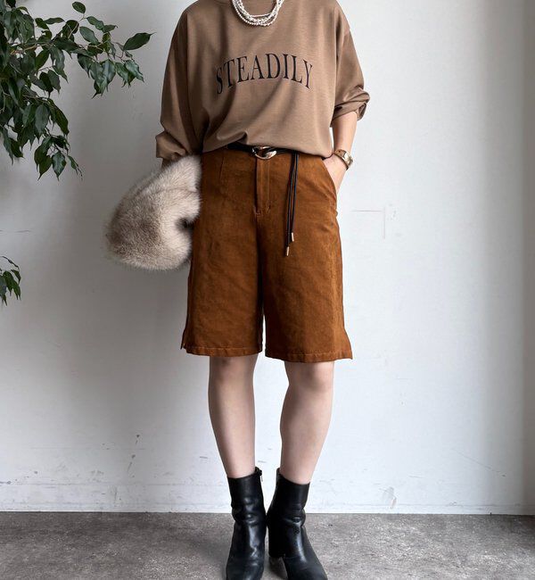  「前後ロゴポンチョプルオーバー」|Tシャツ・カットソー|