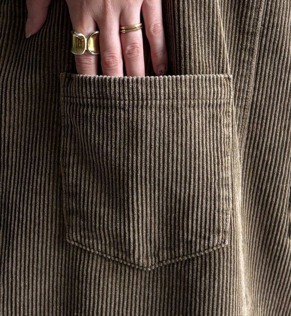  「【新色追加】コーデュロイジャンスカ」|ワンピース|