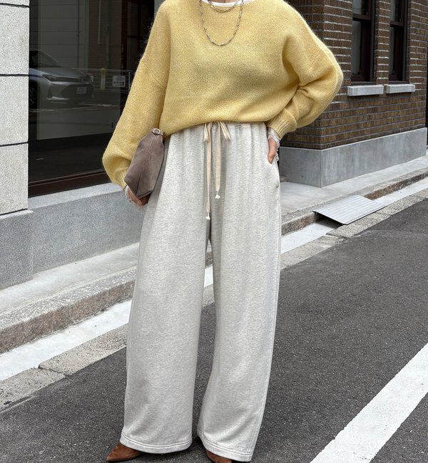  「モヘヤメランジプルオーバー」|ニット・セーター|