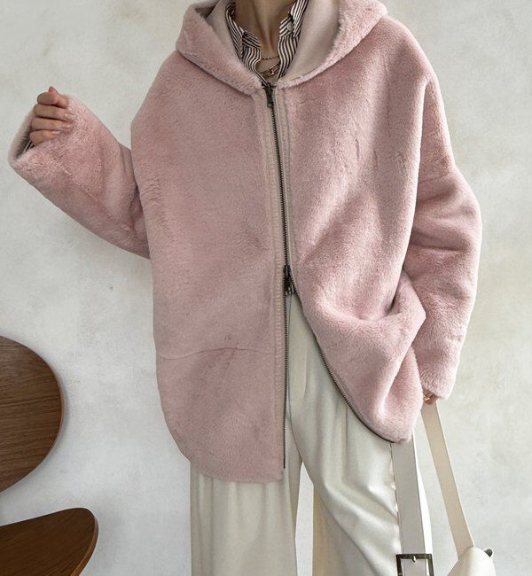  「リバーシブルフェイクムートンコート」|その他|