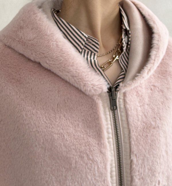  「リバーシブルフェイクムートンコート」|その他|