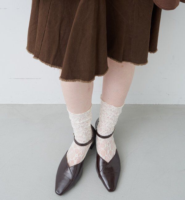  「クロスストラップパンプス」|パンプス|