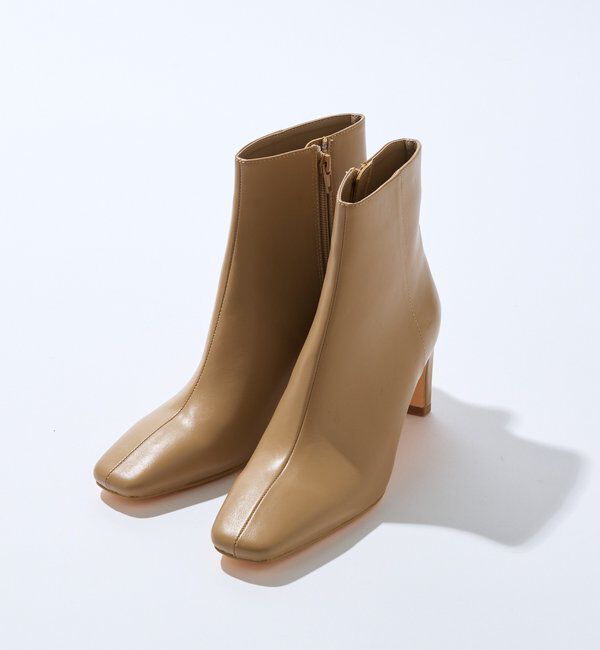  「【洗練された印象に】ヒールショートブーツ」|ショートブーツ|